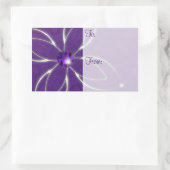 Stickers étiquette cadeau Dream in Amethyst (Sac)