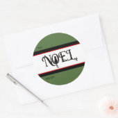 Stickers étiquette cadeau Noel Cat (Enveloppe)