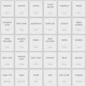 Stickers Étiquette de bar à café transparent 2 x 2 (Devant)