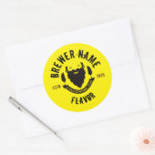 Stickers Étiquette de bières personnalisés (Enveloppe)
