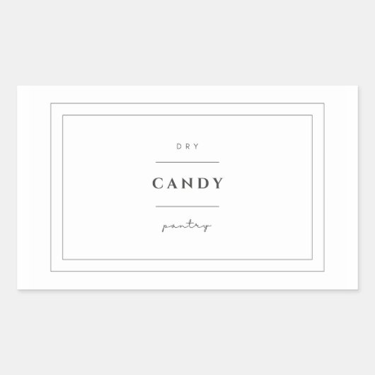 Stickers Étiquette de bonbons (Devant)