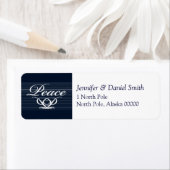 Stickers Étiquette de la carte de voeux de Noël Pa (En situation)