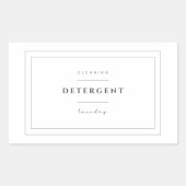 Stickers Étiquette de lessive (Devant)