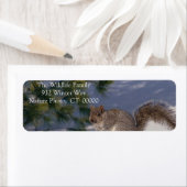 Stickers Étiquette d'enveloppes de cartes Xmas (En situation)