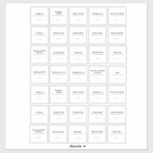 Stickers Étiquettes (Feuille)