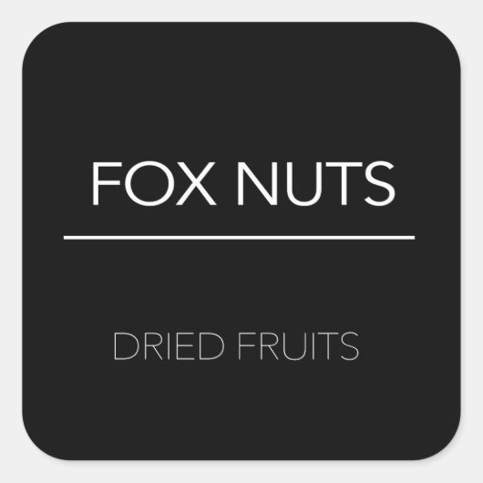 Stickers Étiquettes (Devant)