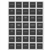 Stickers Étiquettes (Devant)