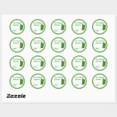 Stickers Étiquettes de chevalets de canne de cheva (Feuille)