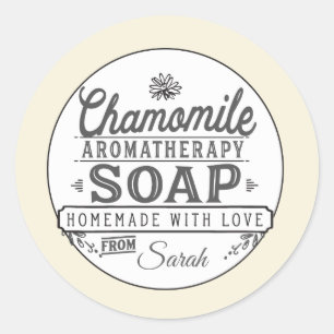 Stickers Étiquettes de savon Chamomile