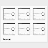 Stickers Étiquettes Homebrew Générique Écrit (Feuille)