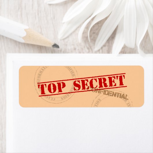 Stickers Étiquettes les plus secrets (En situation)