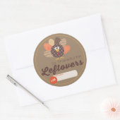 Stickers Étiquettes Thanksgiving Leftover (Enveloppe)