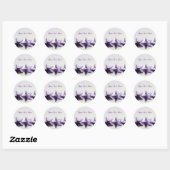 Stickers Étoile violette (Feuille)