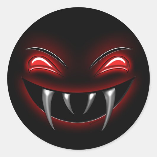 Stickers Face Fang (Devant)