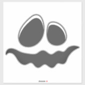 Stickers Face Halloween & Étiquettes (Feuille)