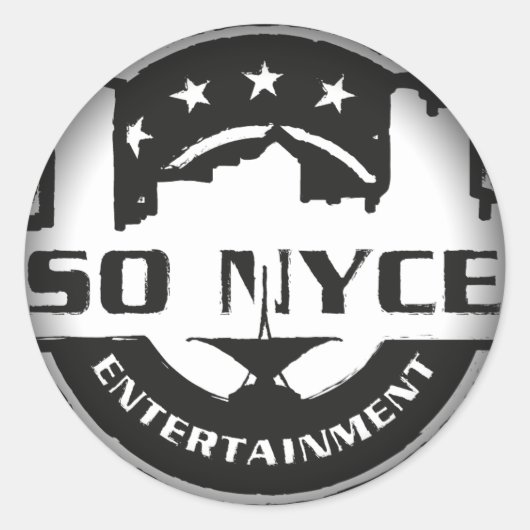 Stickers Fade to Black Round (Devant)