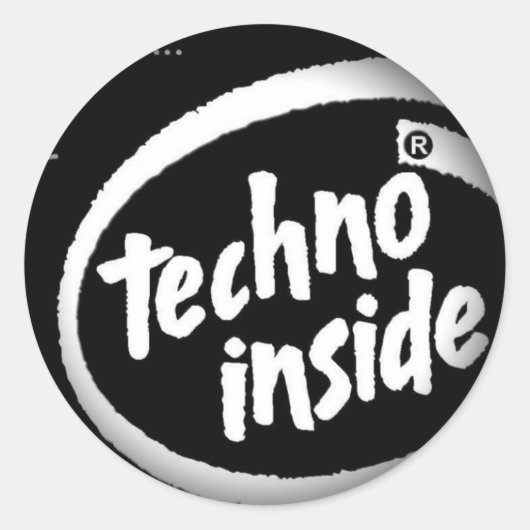 Stickers Fade to Black Round (Devant)