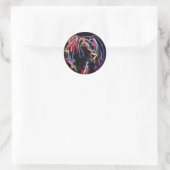 Stickers Fade to Black Round (Sac)