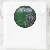 Stickers Fade to Black Round (Sac)