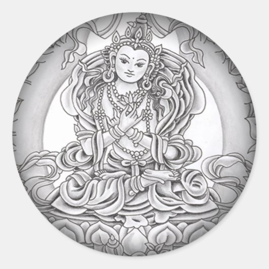 Stickers Fade to Black Round (Devant)