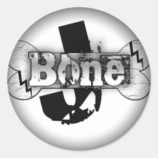 Stickers Fade to Black Round