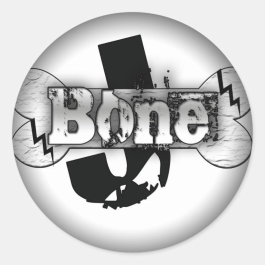 Stickers Fade to Black Round (Devant)