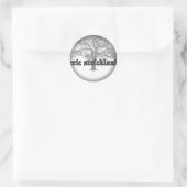 Stickers Fade to Black Round (Sac)