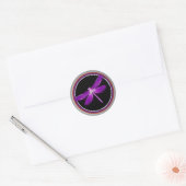 Stickers Fade to Black Round (Enveloppe)