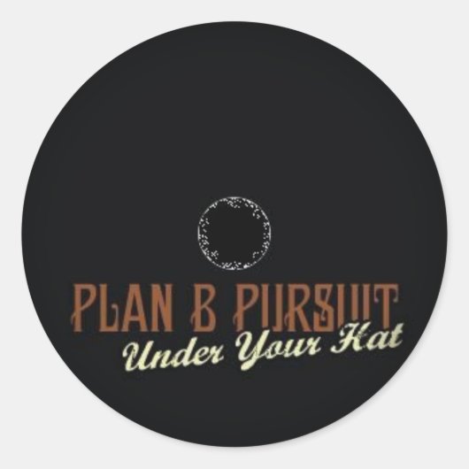 Stickers Fade to Black Round (Devant)