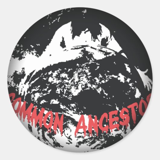 Stickers Fade to Black Round (Devant)