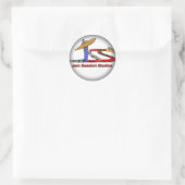 Stickers Fade to Black Round (Sac)