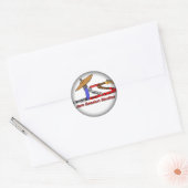 Stickers Fade to Black Round (Enveloppe)