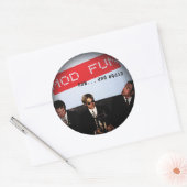 Stickers Fade to Black Round (Enveloppe)