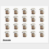 Stickers Fade to Black Round - Customisé (Feuille)