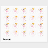 Stickers Fairy Ballerina (Feuille)