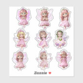 Stickers Fairy Cute 3 (Feuille)