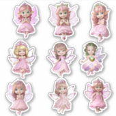 Stickers Fairy Cute 3 (Devant)
