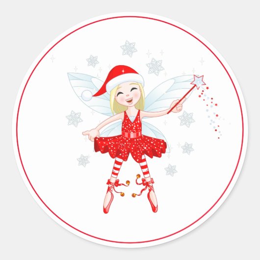 Stickers Fairy de Noël (Devant)