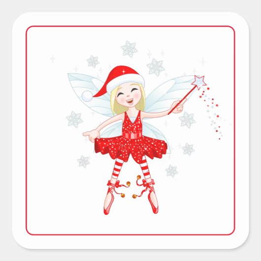 Stickers Fairy de Noël (Devant)