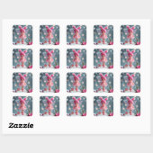 Stickers Fairy d'hiver mignons (Feuille)