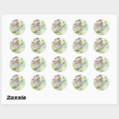 Stickers Fairy et Bunny du rose (Feuille)