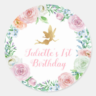 Stickers Fairy Party, Stickers Fairy Birday