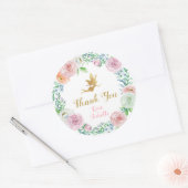 Stickers Fairy Party, Stickers Favoriser Merci (Enveloppe)