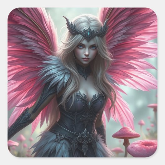 Stickers Fairy Rose (Devant)