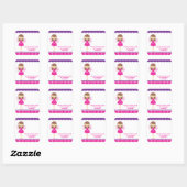 Stickers Fairy Rose et Violet Chaud (Feuille)