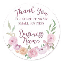 Stickers Fairytale Floral Small Business