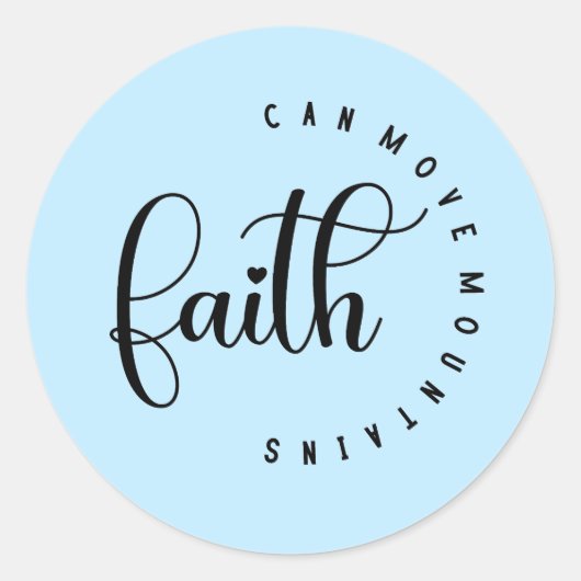 Stickers Faith (Devant)