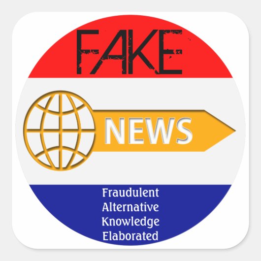Stickers FAKE News (Devant)