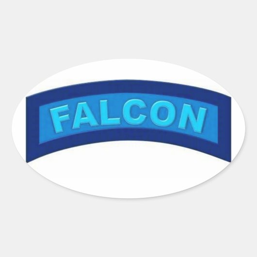 Stickers Falcon Bleu (Devant)