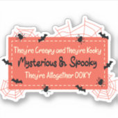 Stickers famille Adams (Devant)